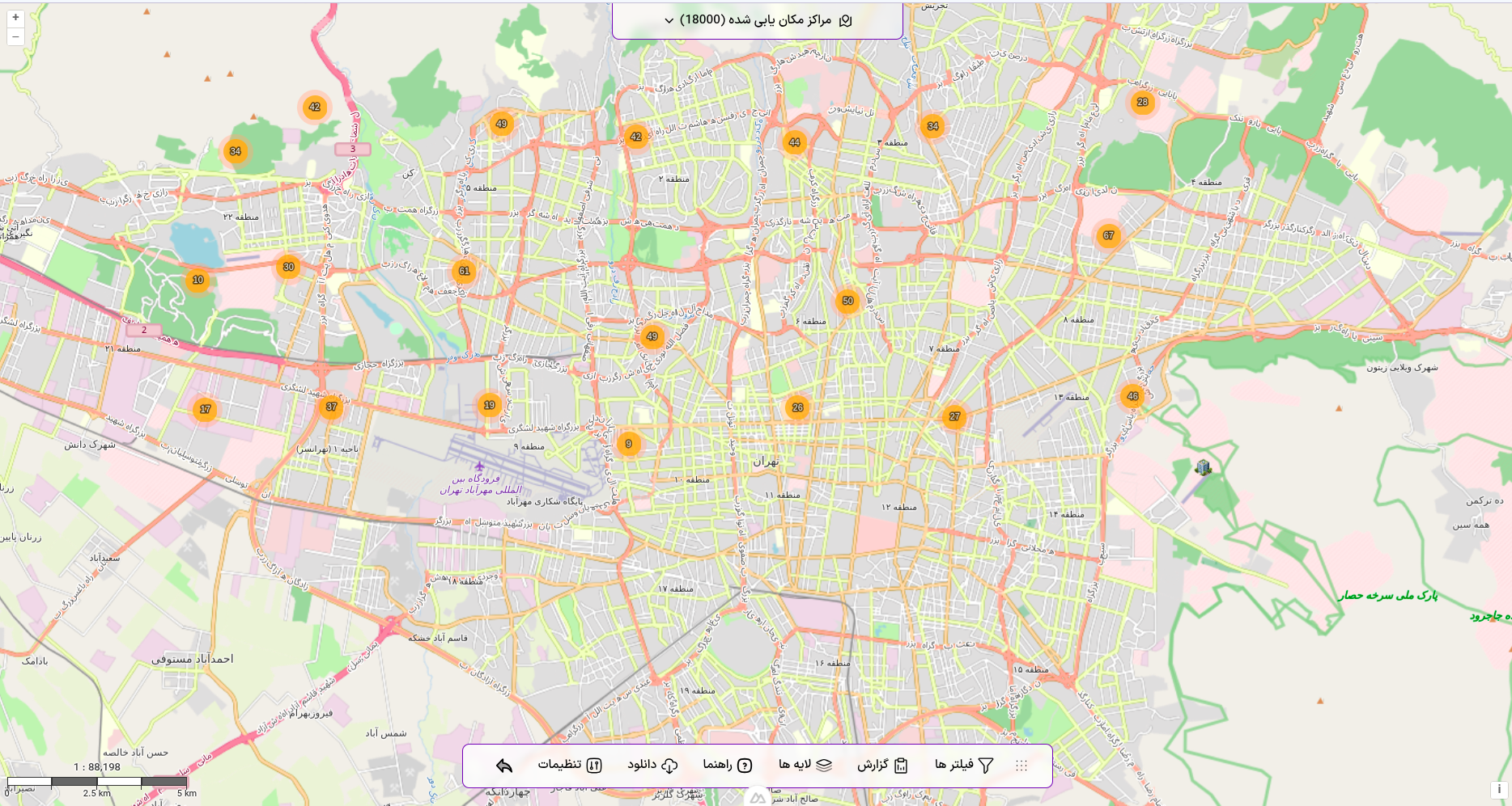 نرم افزار GIS تحت وب